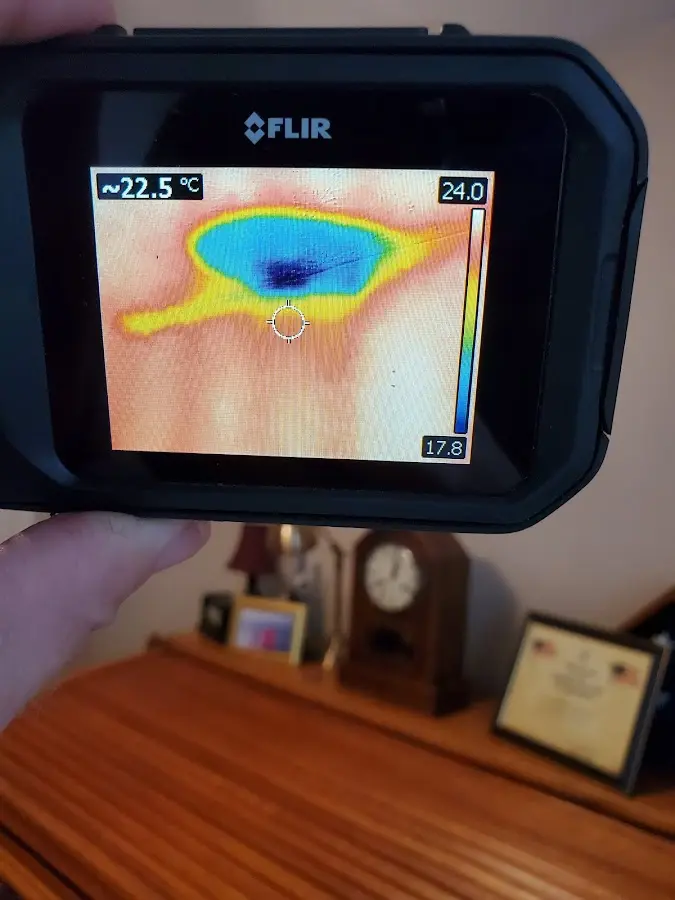 Thermal imaging inspection for water damage in Niceville